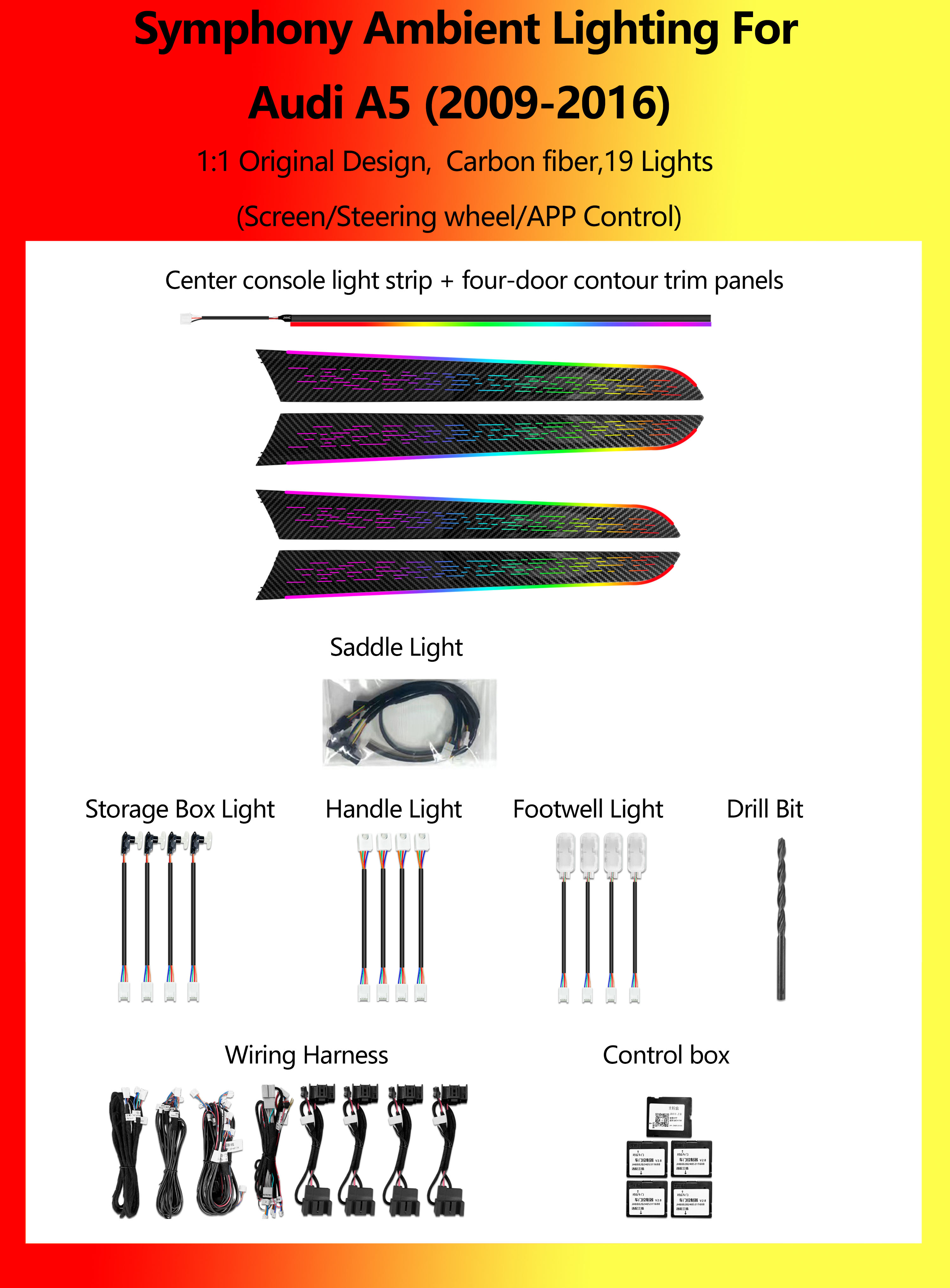 Audi A5 Symphonie 19 Lumières