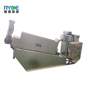 SS304/SS316 <span class=keywords><strong>Top</strong></span> qualité filtre presse à vis centrifugeuse déshydrateur à boues - Product Image 1