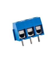 Bloc de bornes à vis Factory 301, pas de 5,0 mm, 2P 3P 4P, connecteur de fil PCB KF301, bloc de bornes électriques avec broches en laiton