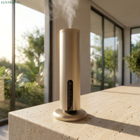 Diffuseur d'arômes A326, contrôle par application, sans fil, en aluminium, diffuseur d'arômes sans eau, nébuliseur pour hôtel de luxe