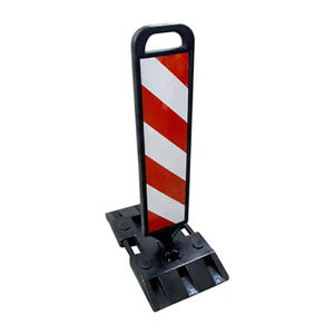 لوحة تحذير سلامة المرور بقاعدة مطاطية عاكسة مرنة بعد الطريق - Product Image 4