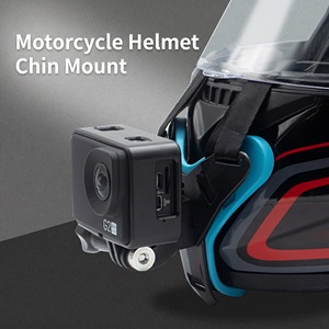 Support de fixation de casque en ABS résistant aux chocs avec rotation à 360 degrés, support de caméra stable compatible avec les caméras sportives Action3/4/5 - Product Image 2
