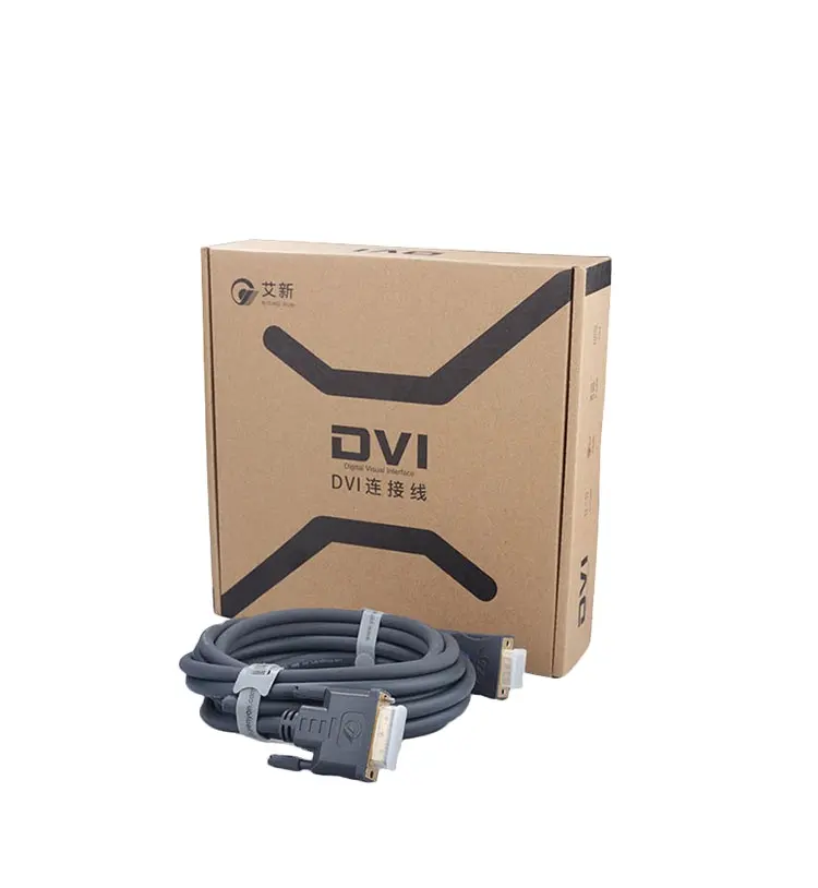 OEM ODM Custom Logo Cabo DVI To HDMI Cable DVI Cable HDMI Male to DVI Conversion Cable Male Video Adapter
