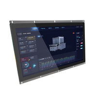 Pantalla Táctil Capacitiva Industrial de 15.6 Pulgadas, Resistente al Agua IP65, 10 Puntos de Contacto, LCD, Montaje en Pared, Kiosco, 1920x1080, USB