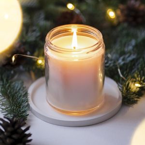 Rỗng Vòng 4Oz 8Oz 500Ml Nến <span class=keywords><strong>Jar</strong></span> Sang Trọng Trong Suốt Rõ Ràng Nến Thủy Tinh Lọ Với Vít Màu Đen Nhôm Kim Loại Có Nắp Đậy Cho Nước Hoa - Product Image 3