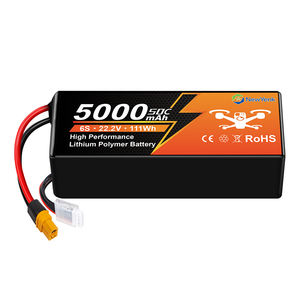 Batterie Lipo Newyenk 6S 5000mah 60C 100% LCO pour voitures RC FPV, avions <span class=keywords><strong>et</strong></span> drones - Product Image 4