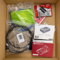Papan Pengembangan Raspberry Pi 5 Shenzhen, Kit Pengembangan Raspberry PI 5 Asli, Memori 2GB/4GB/8GB/16GB
