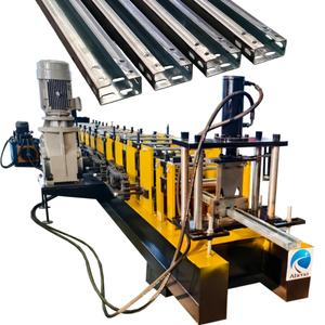 Strukturelle Kanal walzen form maschine C-Kanal-Maschine mit Schneide maschinen konstruktion Hersteller von Pfetten form maschinen - Product Image 1