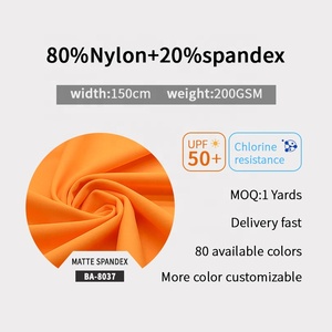 Lots en stock <span class=keywords><strong>Tissu</strong></span> spandex en nylon teint à séchage rapide et à haute élasticité <span class=keywords><strong>de</strong></span> couleur personnalisée Bikini Vêtements <span class=keywords><strong>de</strong></span> danse Robes Maillots <span class=keywords><strong>de</strong></span> <span class=keywords><strong>bain</strong></span> Tissus - Product Image 2