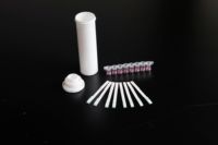 LSY-20038 Green Spring Aflatoxin M1 Lateral Flow Rapid Test Dipsticks (Sensitivitas 0.05-0.5ppb) untuk Deteksi Keamanan Susu