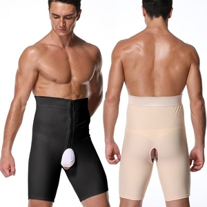 Body amincissant pour <span class=keywords><strong>gaine</strong></span> de <span class=keywords><strong>ventre</strong></span> pour hommes coupe-cuisse Shapewear taille formateur corps Shaper <span class=keywords><strong>ventre</strong></span> contrôle Fajas colombien - Product Image 1
