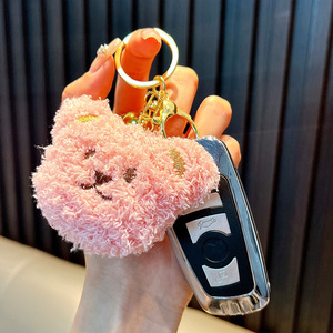 Dễ thương thân thiện với môi tùy chỉnh thiết kế sang trọng gấu Keychain Mặt dây chuyền - Product Image 4