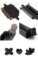Boîtes cadeaux personnalisées en carton mat avec dorure à chaud pour chocolat, savon, aliments, expédition, pour liquides, tissus, éponges (sans doublure)