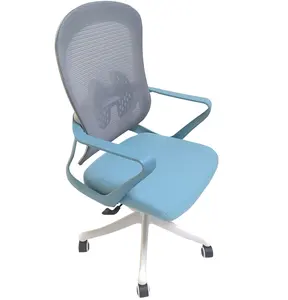 Silla de oficina trasera de malla transpirable con rueda Universal 2024, silla deportiva electrónica personalizada, silla giratoria de elevación ergonómica para oficina