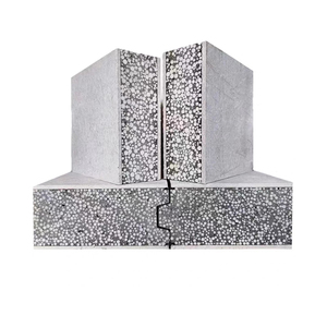 Panel sándwich de cemento EPS ignífugo, tablero de partición de pared ligero, <span class=keywords><strong>aislamiento</strong></span> térmico y <span class=keywords><strong>aislamiento</strong></span> acústico, Material para techos - Product Image 1