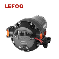 Pompa Booster RO LEFOO Low Noise 500GPD 70PSI High Head, Pompa Booster Air, Pompa Air Kapal untuk Trailer Caravan