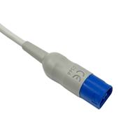 Capteur SpO2 compatible Philips 8 broches avec boîtier ABS et contacts dorés, type clip adulte