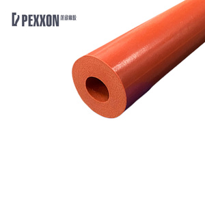 Tubo de esponja de silicona flexible, aislamiento personalizado de alta calidad, duradero, tubo de esponja de goma, productos de tubería