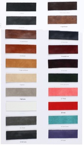 1.0 मिमी पहनने-प्रतिरोधी pu ओवरकलर रेट्रो तेल मोम नकली चमड़े के कपड़े खिंचाव के लिए सिंथेटिक चमड़े के कपड़े खिंचाव - Product Image 5