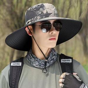 Sombrero de Pescador NAKURU de Ala Ancha de 15CM, Protección Solar, para Pesca, Senderismo y Actividades al Aire Libre, Transpirable y de Secado Rápido para Hombre - Product Image 1