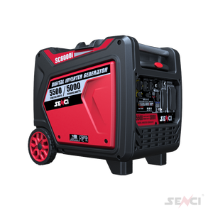 Senci סופר שותקת גנרטור 5000w 6000w נייד מחולל בנזין 230v 50hz מרחוק התחלה עבור הבית - Product Image 6