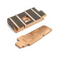 Pendingin CPU Server Tipis, Heatpipe, Basis Tembaga, Sirip Aluminium, Peralatan Medis, Komponen Pendingin Udara untuk IPC, PCB, Motherboard