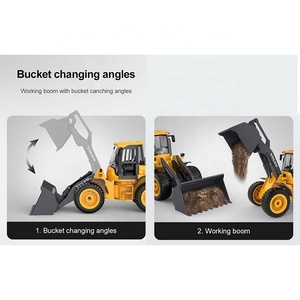 Camión Cargador RC Autorizado <span class=keywords><strong>Volvo</strong></span> L50H Double E E569-003, <span class=keywords><strong>Escala</strong></span> 1/16, Control Remoto 2.4G, Camión de Ingenierí<span class=keywords><strong>a</strong></span> con Pala - Product Image 4