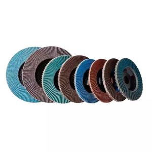 Disco de aleta de óxido de aluminio calcinado, disco de molienda y pulido de madera y Metal de 4 pulgadas - Product Image 6