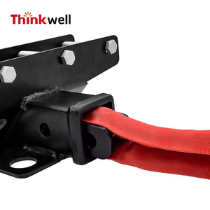 Thinkwell Tow <b>Hook</b> Steel 4 Mounting Holes Portable Towing Accessory for <b>Car</b> Rescue - Product Image 1