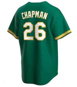 Maillot d'équipe de baseball et de softball conçu sur mesure Impression numérique par sublimation avec logo cousu Vêtements de softball - Product Image 3