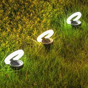 Al Aire Libre IP65 impermeable <span class=keywords><strong>farol</strong></span> de calle focos iluminación blanco cálido césped Solar LED hueco <span class=keywords><strong>cuadrado</strong></span> lámpara de luz de jardín - Product Image 3
