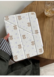 Funda Protectora para Tablet <span class=keywords><strong>iPad</strong></span> con Diseño de Conejita Alice, Compatible con <span class=keywords><strong>iPad</strong></span> Mini, 10.ª Generación, Air, Separación Lateral por Succión, Modelo de Dibujos Animados <span class=keywords><strong>Pro</strong></span> - Product Image 5