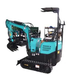 Mini Excavator Electric Gas Diesel Machine Chinese Used New Small Digger Excavators Price list 0.8 1 2 3 Ton