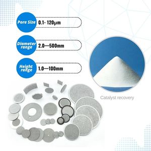 Hengko tùy chỉnh thép không gỉ 316L lưới thép thiêu kết Bộ lọc kim loại cho các ứng dụng hóa chất, thực phẩm và hàng không vũ trụ - Product Image 1