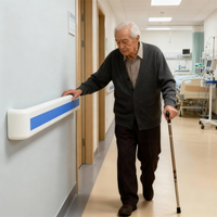 Protección de Paredes, Pasamanos de PVC para Hospitales, Proveedor de Pasamanos para Pasillos de Hospitales