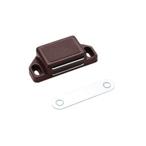 Loquet magnétique pour porte d'armoire en acier Q235, design minimaliste pour portes d'armoires - Product Image 1