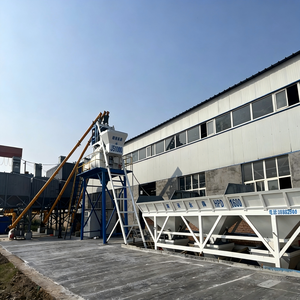 Pabrik Pencampur Beton Stasioner HZS60 60m3/jam Lini Produksi Otomatis Harga Terjangkau untuk Dijual - Product Image 4