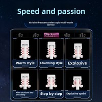 Godet de masturbation rétractable avec vibration automatique, jouet sexuel gonflable pour hommes