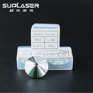 Boquilla láser de calibre de alta precisión de una sola capa, nuevo láser de <span class=keywords><strong>fibra</strong></span> <span class=keywords><strong>Trumpf</strong></span>/Bystronic Compatible para restaurantes, 1 unidad - Product Image 2