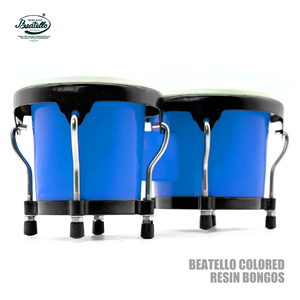 Mini Bongó Beatello, 8 Opciones de Color, Instrumento de Percusión Distintivo para Principiantes con Parche de Piel de Oveja, Plegable - Product Image 3