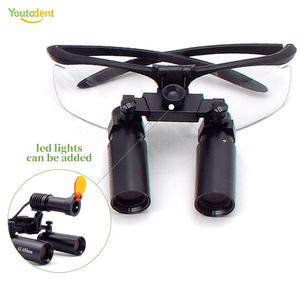 6X Tandheelkundige Loepen Met 5W Licht 400-600mm Binoculaire Tandheelkundige Chirurgische Loepen Hoge Kwaliteit Tandheelkundige Kliniek Gereedschap en Tandartsapparatuur - Product Image 3