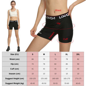 Pantalones Cortos Deportivos Lixada para Mujer, para Correr, Entrenar, Gimnasio - Product Image 5