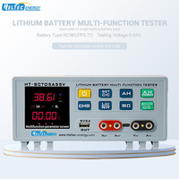 Analyseur de batterie intelligent Heltec Energy 0-55V 5A avec sortie USB pour test de banque d'alimentation mobile et d'adaptateur numérique