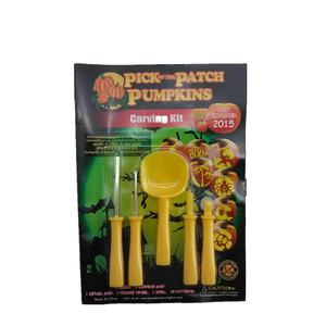 Kit de sculpture <span class=keywords><strong>citrouille</strong></span> pour Halloween, lot de 5 pièces, sans danger pour les enfants, avec motifs, offre spéciale, livraison rapide - Product Image 1