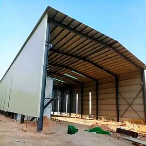 China Cheap Prefab Metal Frame Light Prefabricated Construction Steel Structure Workshop Building