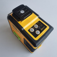 Niveau laser Deglasers 360, prix attractif, nouveau type, 8 lignes, faisceau vert, niveau laser intérieur/extérieur, auto-nivelant