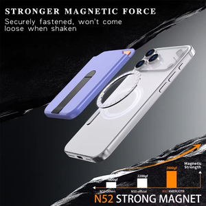 Giá đỡ thẻ từ HMJ thiết kế mỏng, giá đỡ điện thoại PC, túi đựng thẻ trong suốt, giá đỡ có thể tháo rời dành cho <span class=keywords><strong>iPhone</strong></span>, Samsung Series - Product Image 2