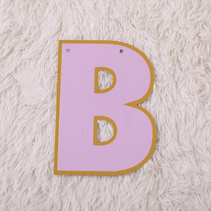 <span class=keywords><strong>Guirlande</strong></span> de cartes de banderoles Macaron, papier, décorations pour fête d'<span class=keywords><strong>anniversaire</strong></span>, 20 pièces - Product Image 5