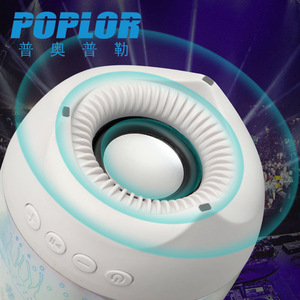 Poplor <b>Led</b> Speaker <b>Night</b> <b>Light</b> With Usb Charging Tws Radio Tf Card Support - Product Image 2