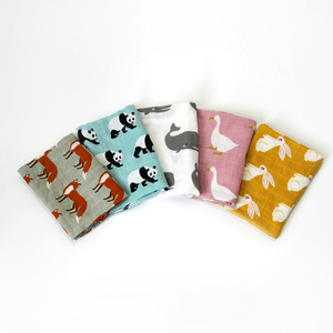Super doux dessin animé impression réversible bébé filles garçons ensemble de bavoirs de <span class=keywords><strong>bave</strong></span> de <span class=keywords><strong>bandana</strong></span> pour baver et dentition - Product Image 6
